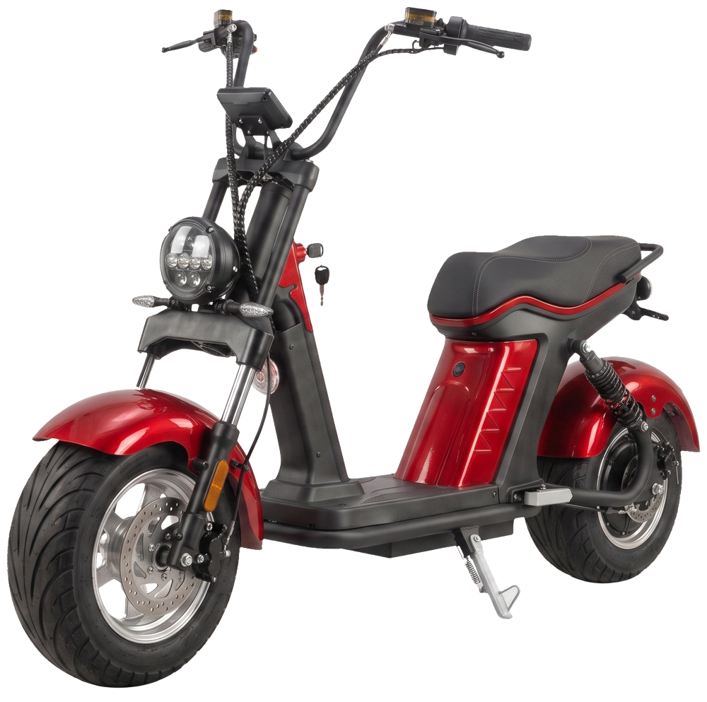 Moto eléctrica citycoco negra FAVELCA